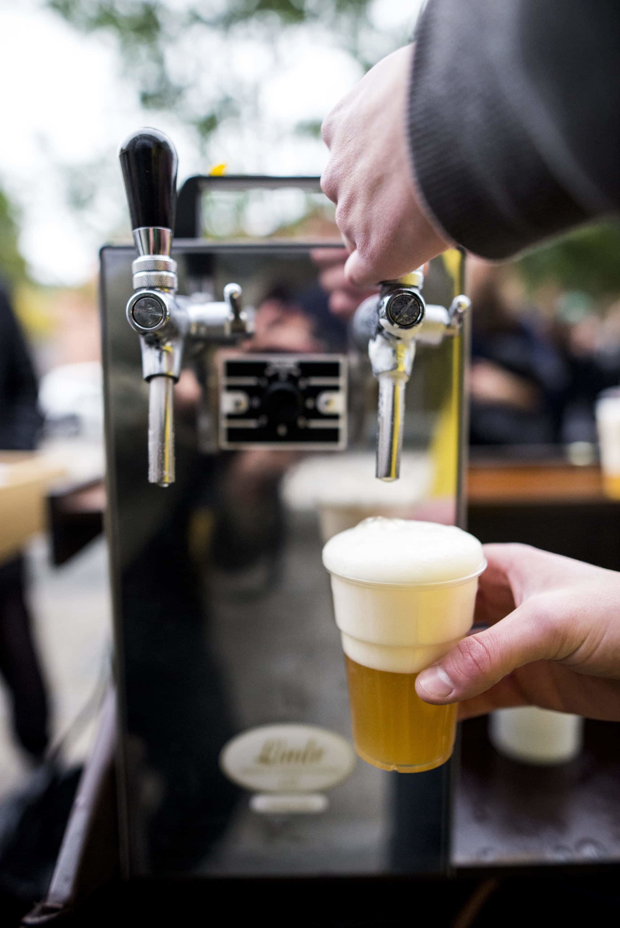 Tap system rental and beers & cocktails on draft