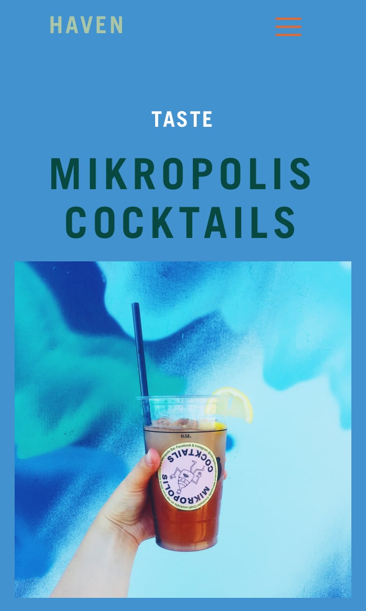 Mikropolis Cocktails & To Øl at Haven Festival 2018
